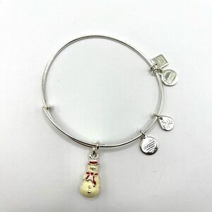 Alex & Ani Snowman Charm  Bangle Classic Design Charity by Design